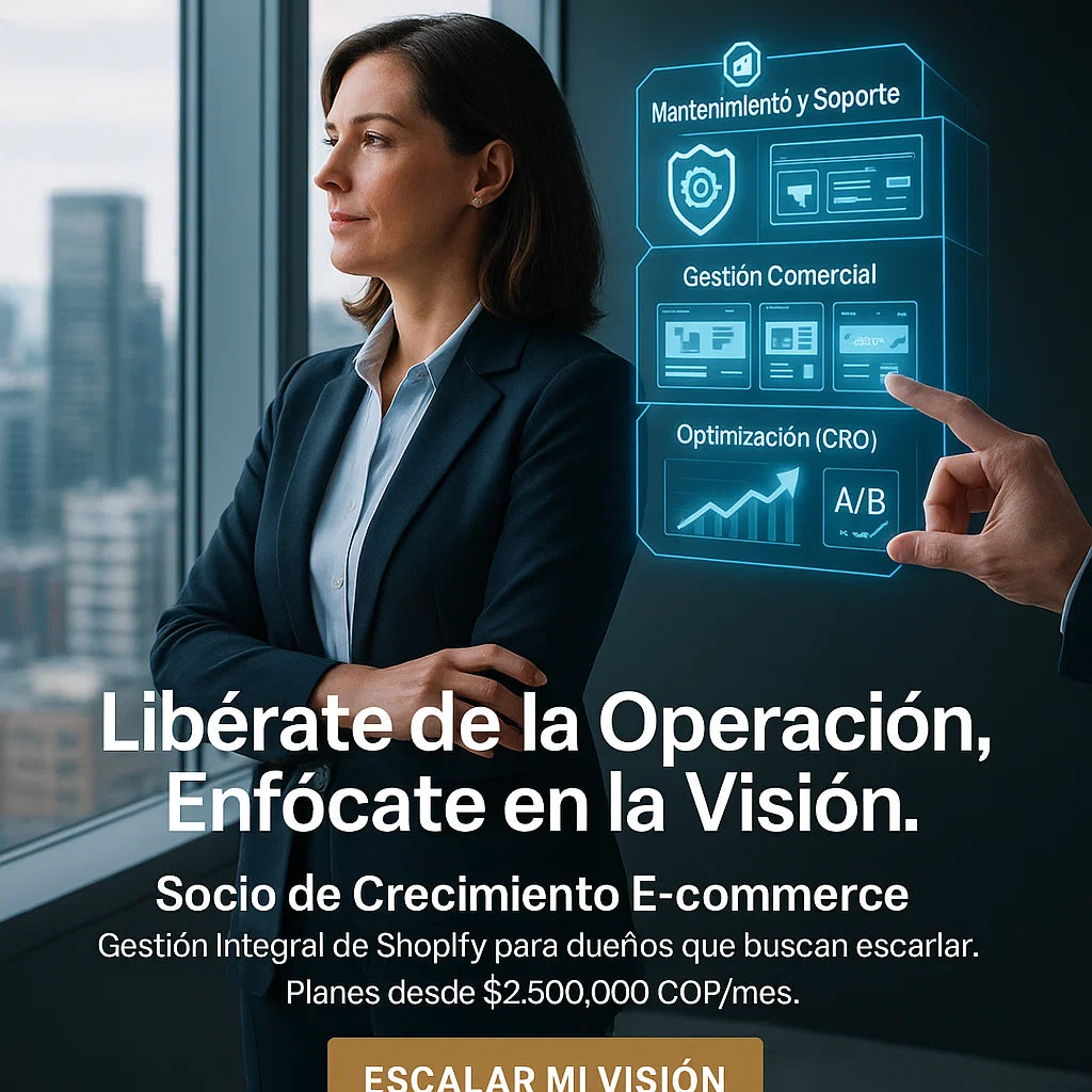 (30 Dias) Tu Socio Estratégico en Shopify: Servicio de Gestión y Optimización E-commerce