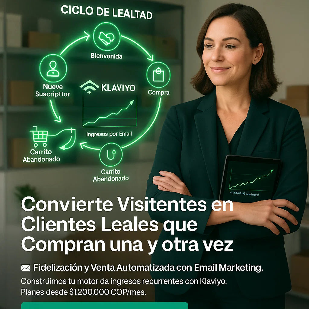 (30 Dias) Gestión de Email Marketing con Klaviyo: Fidelización y Ventas Automatizadas para tu Tienda